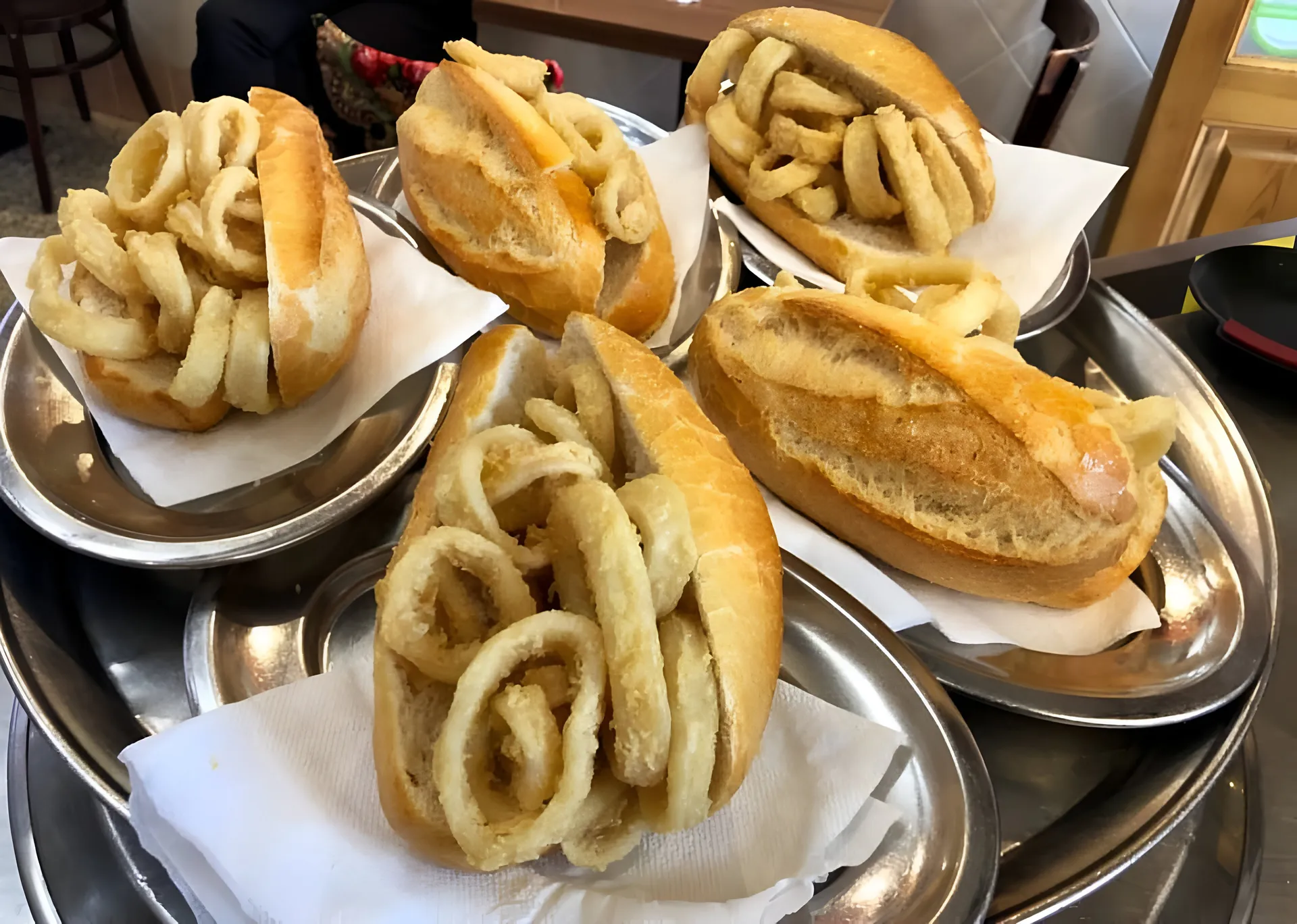 Bocadillo de calamares Don calamar